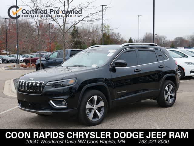 used 2021 Jeep Cherokee car, priced at $25,815