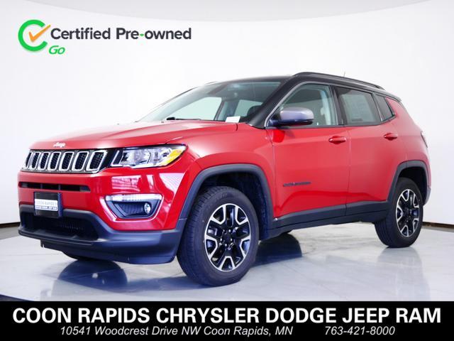 used 2020 Jeep Compass car, priced at $21,926