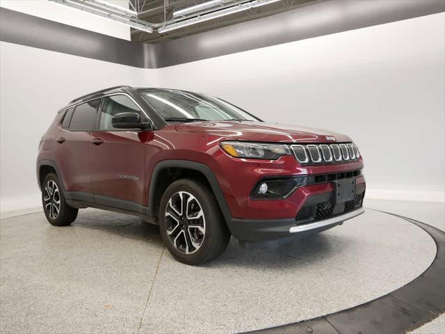 used 2022 Jeep Compass car, priced at $23,981