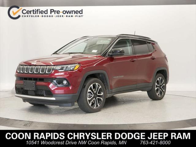 used 2022 Jeep Compass car, priced at $23,981