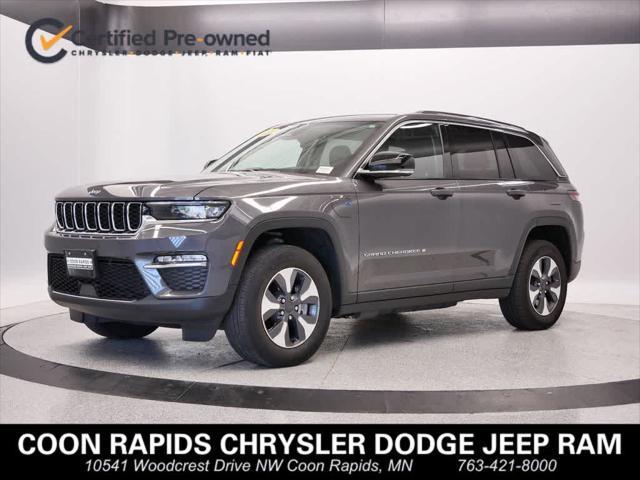 used 2022 Jeep Grand Cherokee 4xe car, priced at $31,425