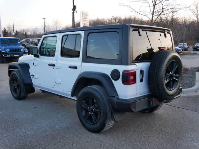 used 2022 Jeep Wrangler Unlimited car, priced at $33,491