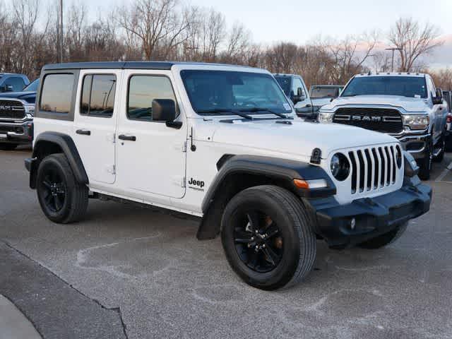 used 2022 Jeep Wrangler Unlimited car, priced at $33,491