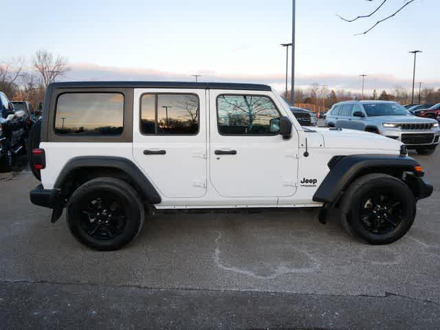 used 2022 Jeep Wrangler Unlimited car, priced at $33,491