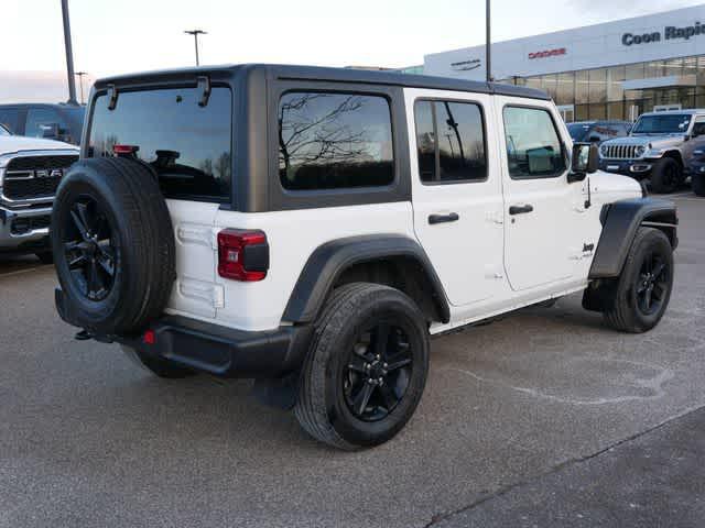 used 2022 Jeep Wrangler Unlimited car, priced at $33,491