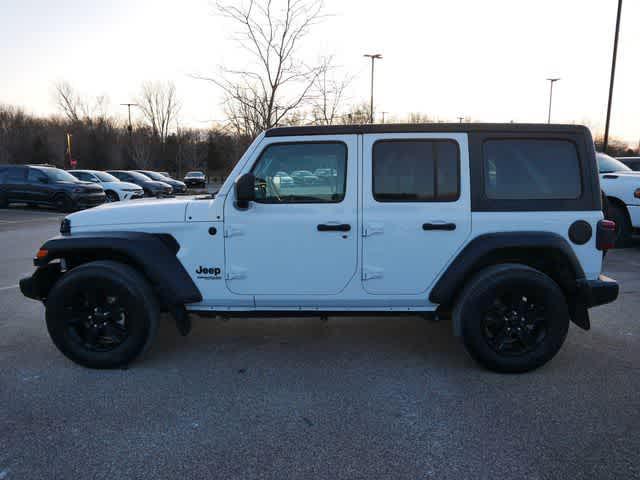 used 2022 Jeep Wrangler Unlimited car, priced at $33,491