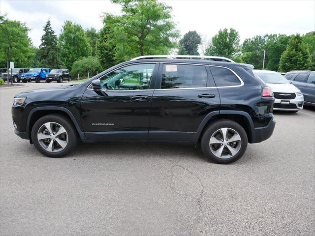 used 2021 Jeep Cherokee car, priced at $26,346