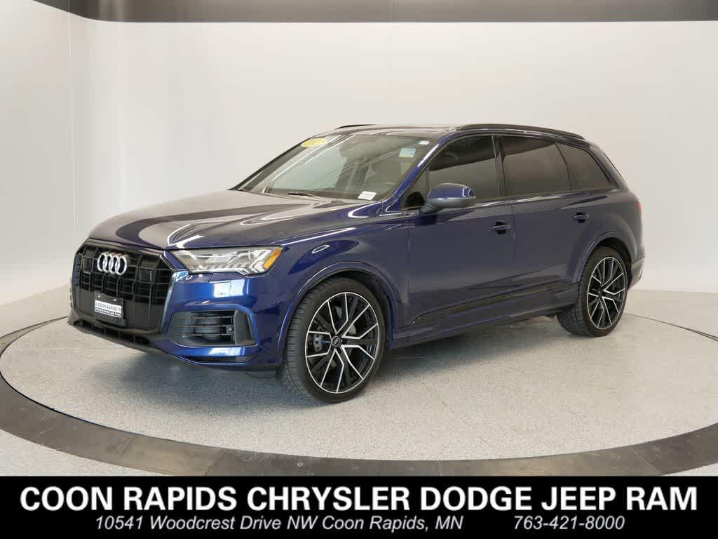 used 2021 Audi Q7 car, priced at $25,444