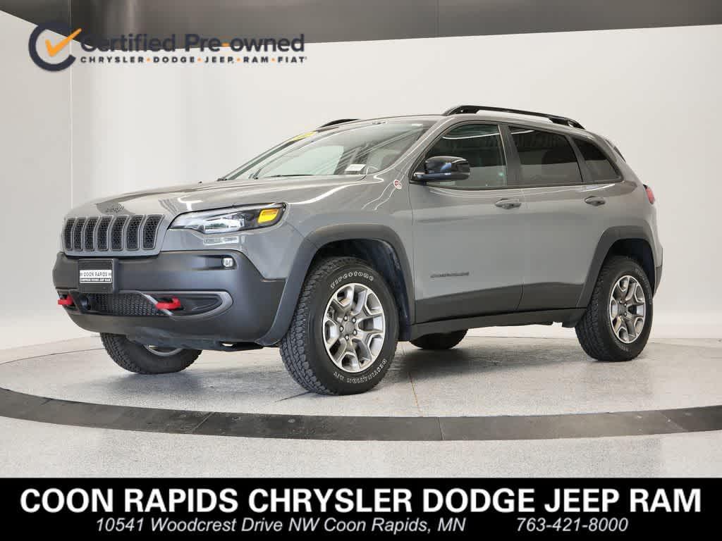 used 2022 Jeep Cherokee car, priced at $27,529