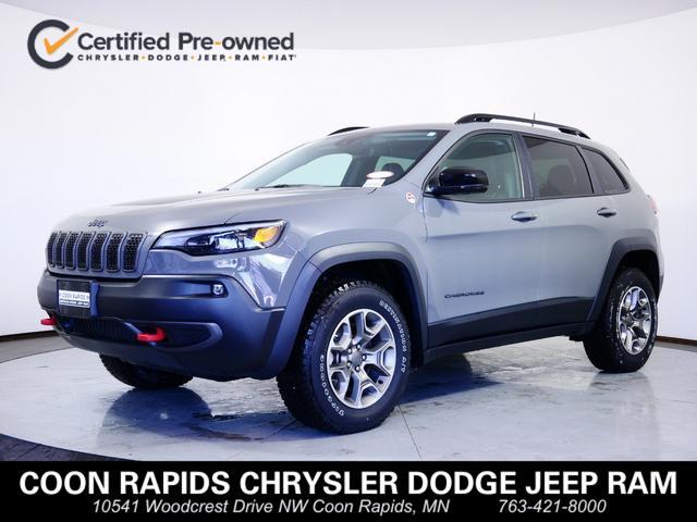 used 2022 Jeep Cherokee car, priced at $29,901