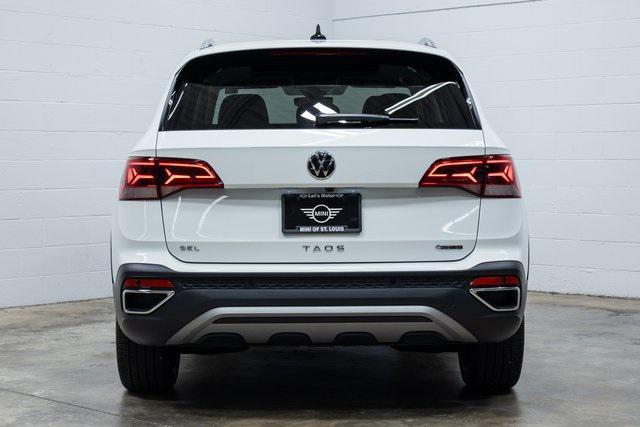 used 2023 Volkswagen Taos car, priced at $25,500