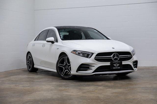 used 2021 Mercedes-Benz AMG A 35 car, priced at $32,490
