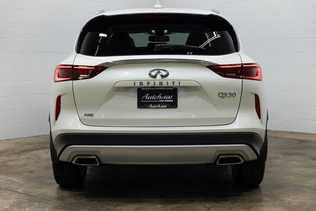 used 2021 INFINITI QX50 car, priced at $28,000