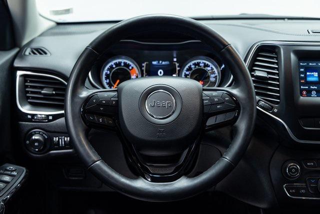 used 2021 Jeep Cherokee car, priced at $21,500