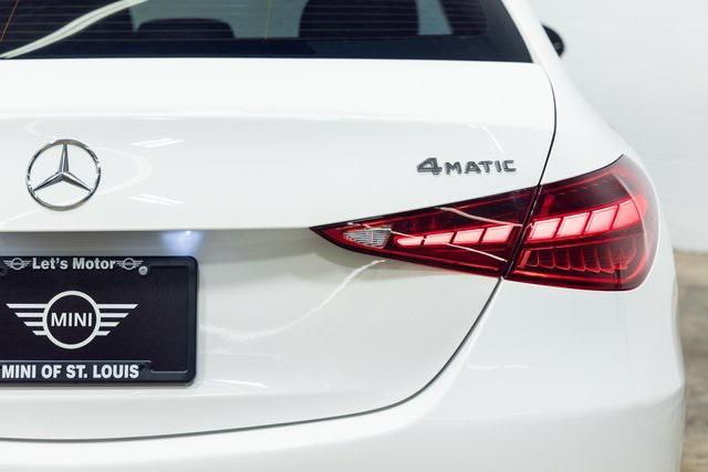 used 2024 Mercedes-Benz C-Class car, priced at $39,900