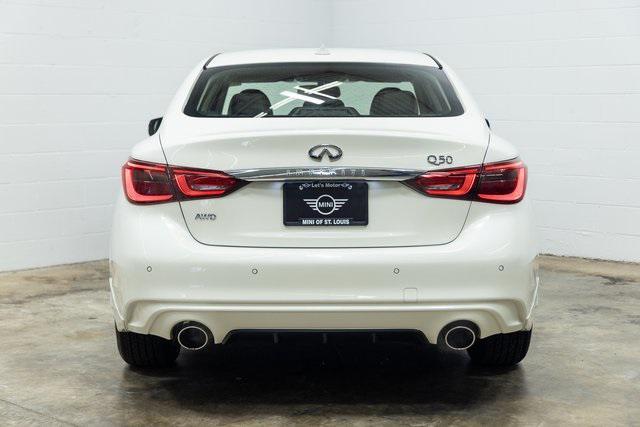 used 2022 INFINITI Q50 car, priced at $32,990