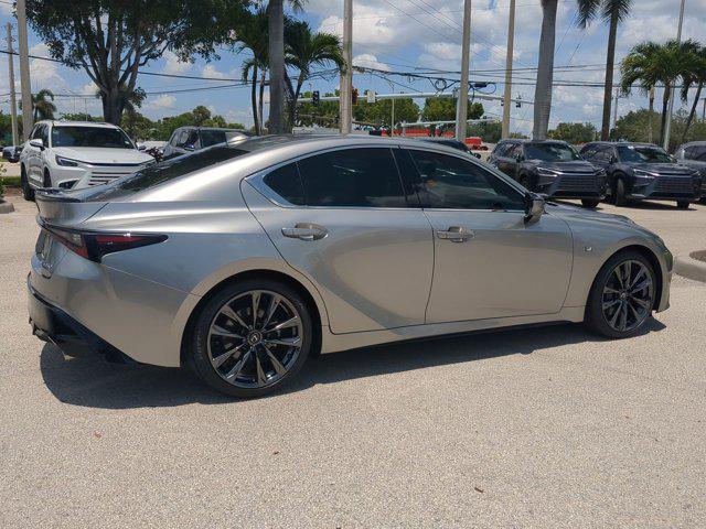 used 2023 Lexus IS 350 car, priced at $46,488