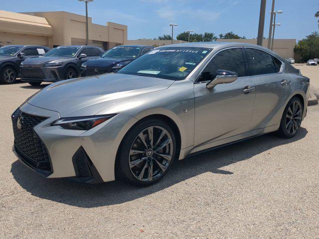 used 2023 Lexus IS 350 car, priced at $46,488