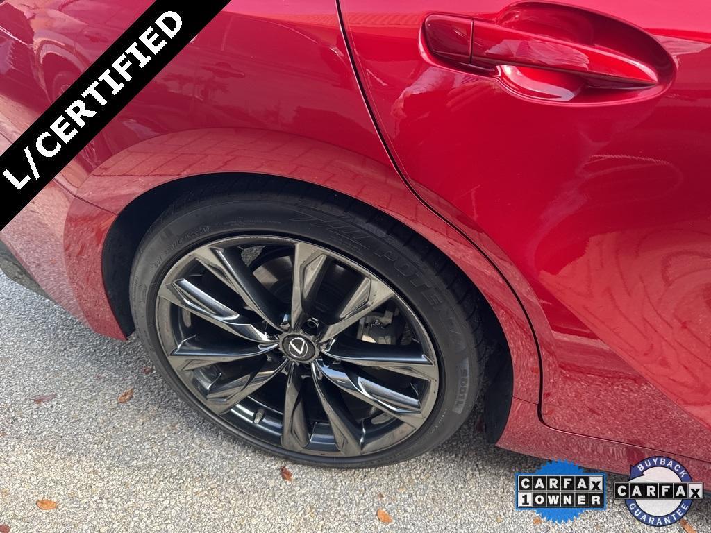 used 2022 Lexus IS 350 car, priced at $43,488