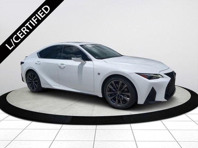 used 2021 Lexus IS 350 car, priced at $39,488