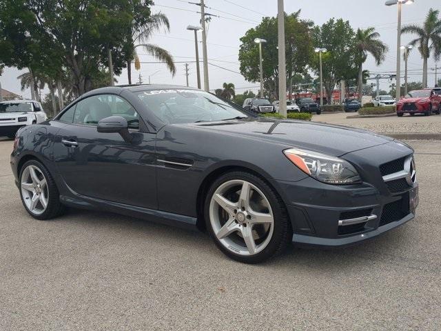 used 2015 Mercedes-Benz SLK-Class car, priced at $24,488