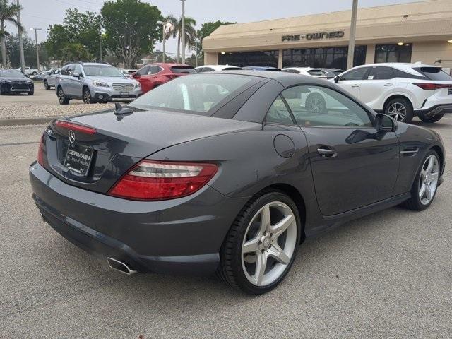 used 2015 Mercedes-Benz SLK-Class car, priced at $24,488