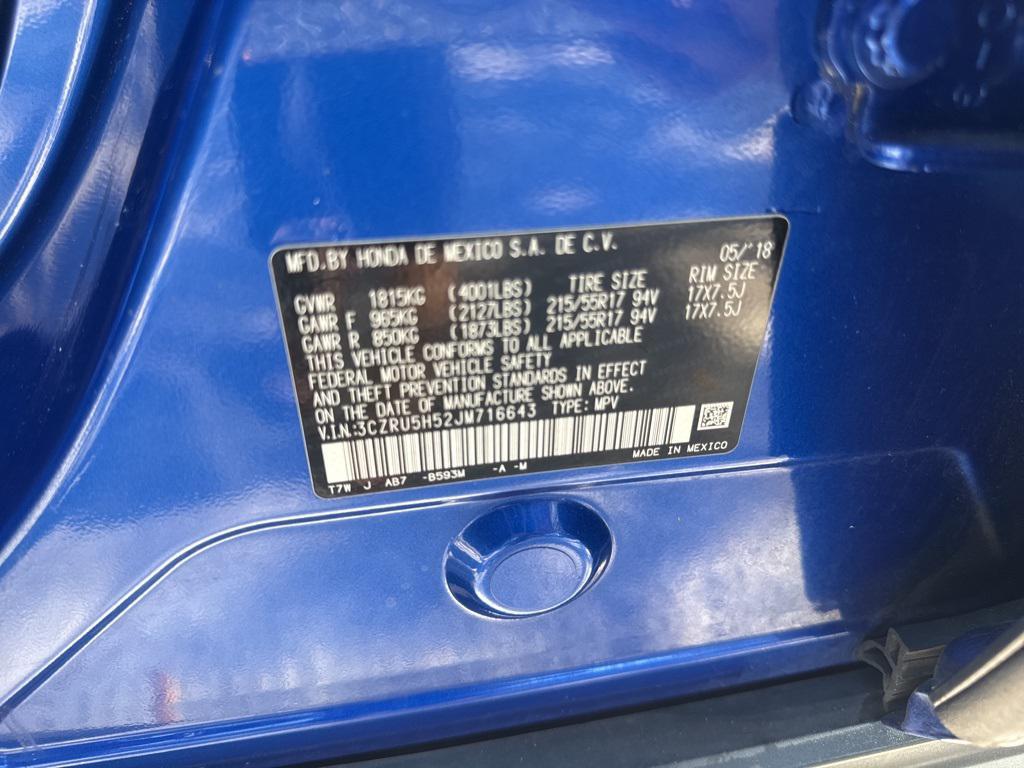 used 2018 Honda HR-V car, priced at $16,888