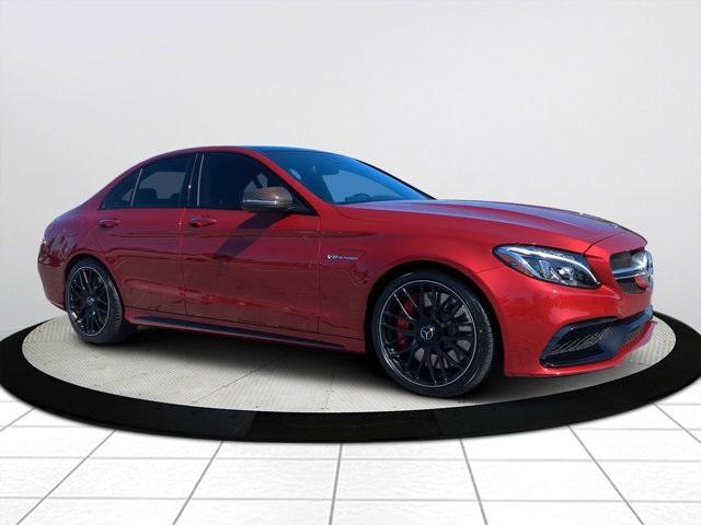 used 2018 Mercedes-Benz AMG C 63 car, priced at $50,888