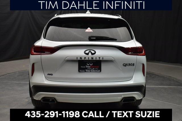 new 2025 INFINITI QX50 car, priced at $53,998