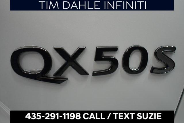 new 2025 INFINITI QX50 car, priced at $53,998