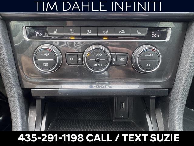 used 2019 Volkswagen e-Golf car, priced at $13,963