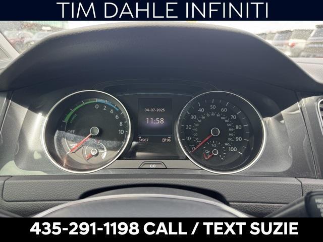 used 2019 Volkswagen e-Golf car, priced at $13,963