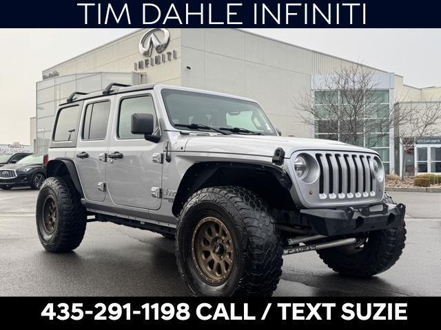 used 2021 Jeep Wrangler Unlimited car, priced at $26,711