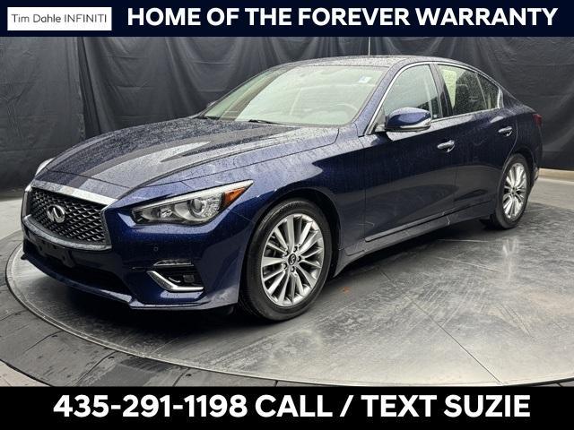 used 2022 INFINITI Q50 car, priced at $26,711