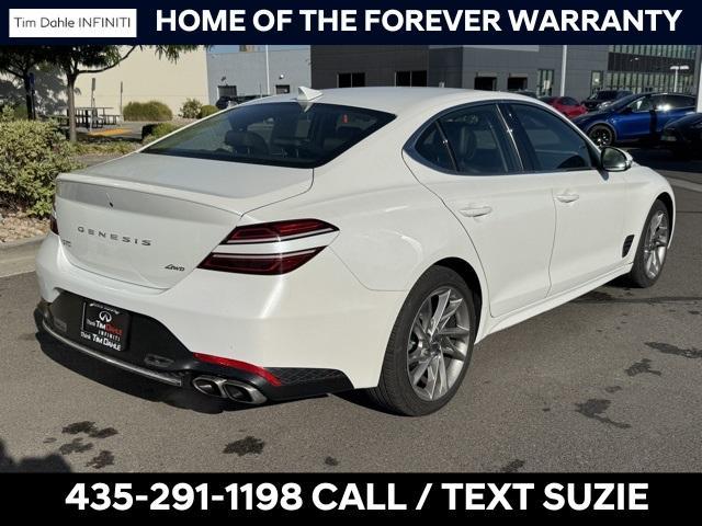 used 2022 Genesis G70 car, priced at $25,991