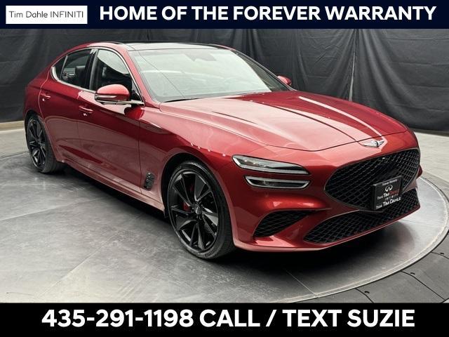 used 2022 Genesis G70 car, priced at $32,911