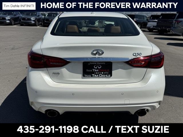 used 2024 INFINITI Q50 car, priced at $34,991