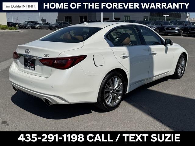 used 2024 INFINITI Q50 car, priced at $34,991