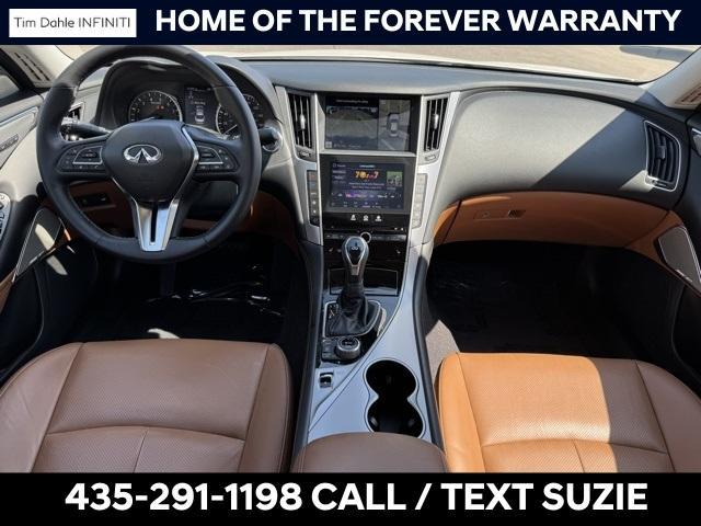 used 2024 INFINITI Q50 car, priced at $34,991