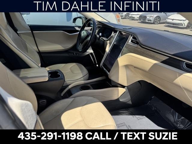 used 2014 Tesla Model S car, priced at $15,991