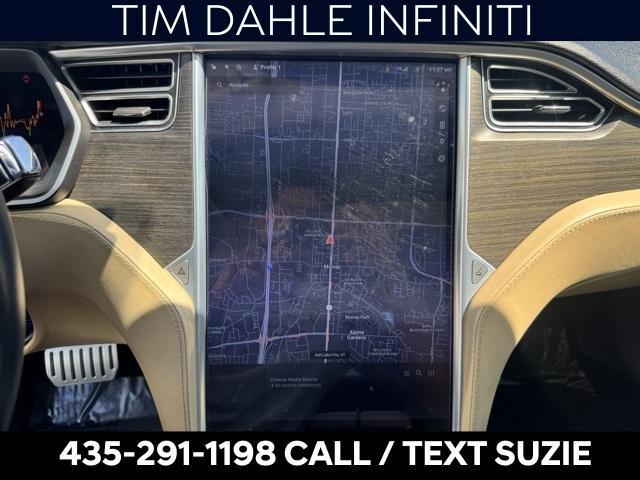 used 2014 Tesla Model S car, priced at $15,991