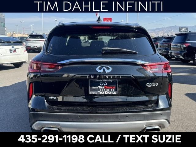 used 2024 INFINITI QX50 car, priced at $30,511