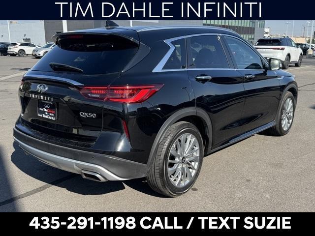 used 2024 INFINITI QX50 car, priced at $30,511