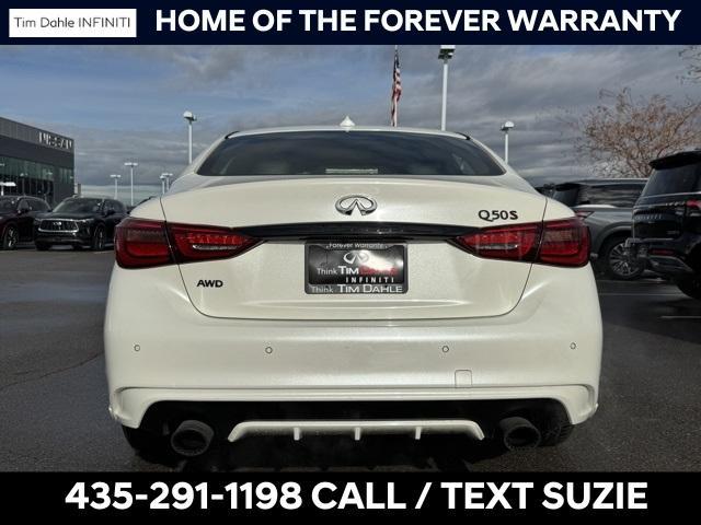 used 2021 INFINITI Q50 car, priced at $36,991