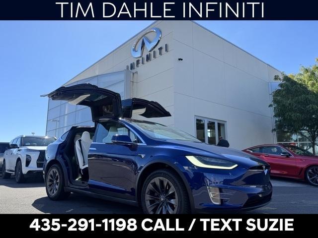 used 2018 Tesla Model X car, priced at $26,971