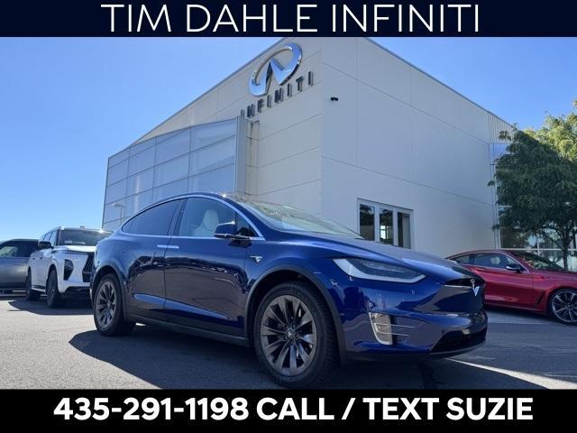 used 2018 Tesla Model X car, priced at $26,971