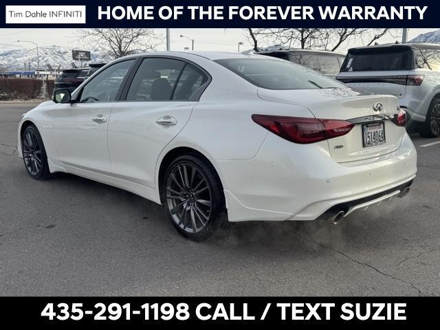 used 2023 INFINITI Q50 car, priced at $42,711