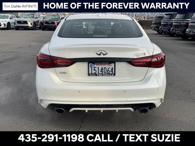 used 2023 INFINITI Q50 car, priced at $42,711