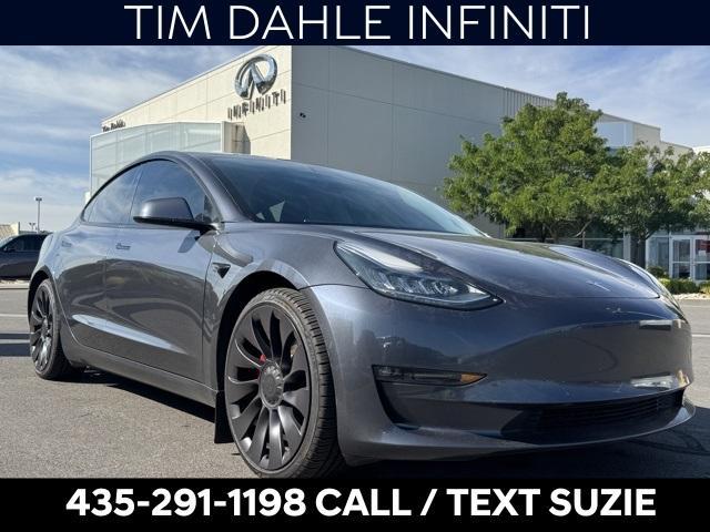 used 2021 Tesla Model 3 car, priced at $20,963
