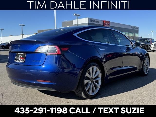 used 2018 Tesla Model 3 car, priced at $20,711